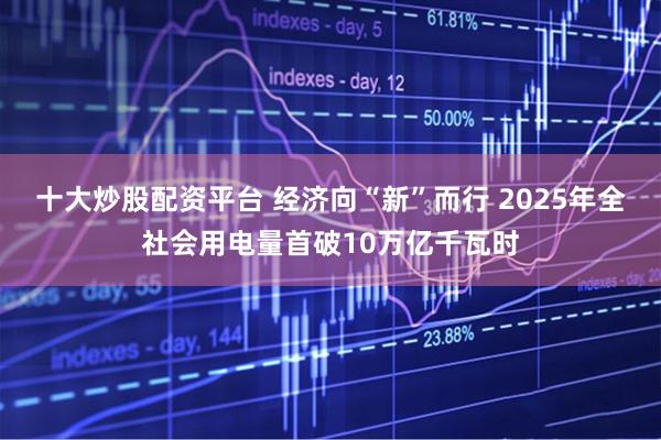 十大炒股配资平台 经济向“新”而行 2025年全社会用电量首破10万亿千瓦时